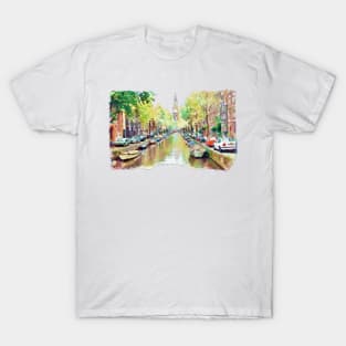 Amsterdam Canal 2 T-Shirt